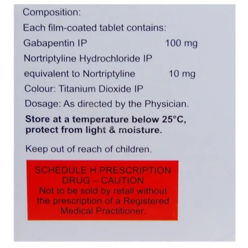 gabaneuron nt 100mg tablet 15's